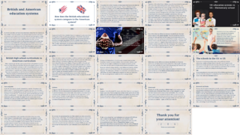 BRITISH AND AMERICAN EDUCATION SYSTEMS