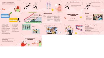 INDIVIDUAL DIFFERENCES IN SECOND LANGUAGE LEARNING