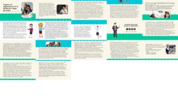 Types of assessment in different age groups