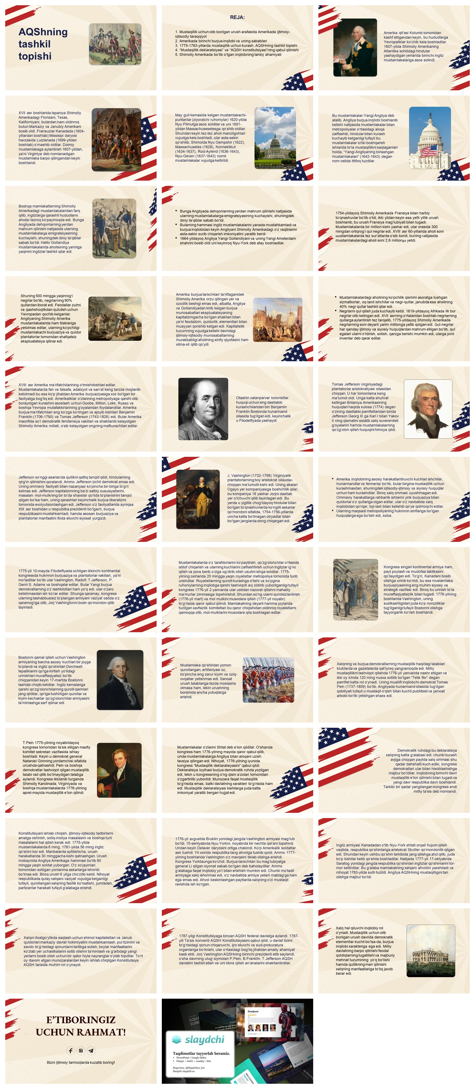 AQShning-tashkil-topishi