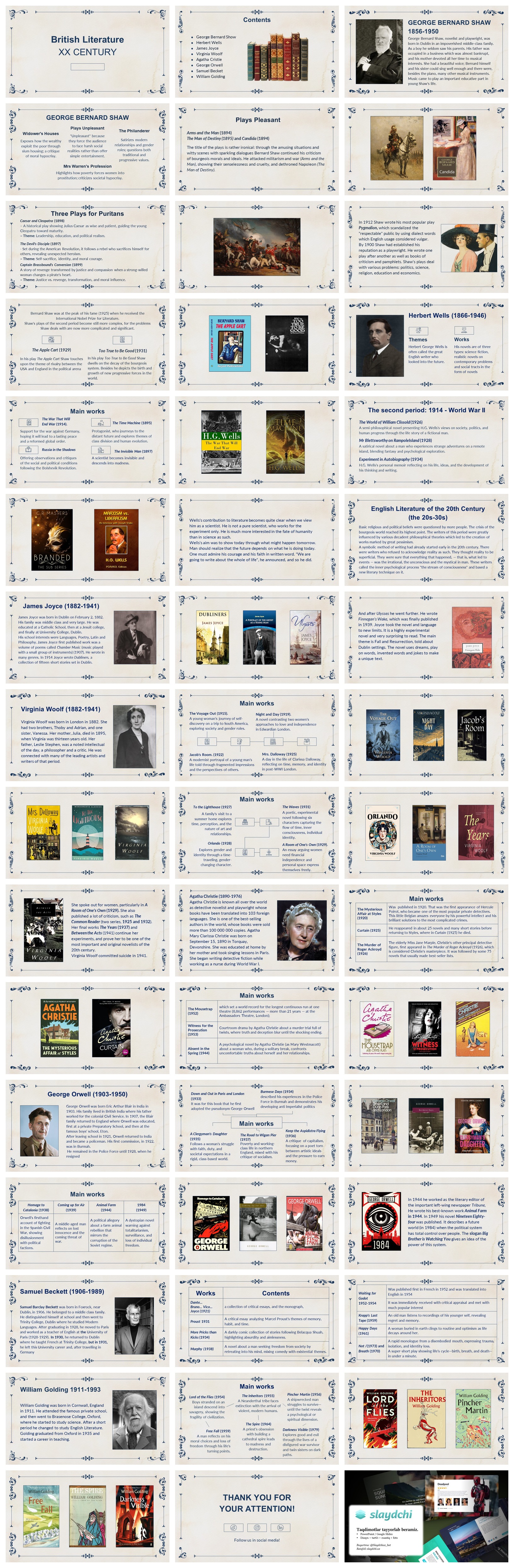 British-Literature-XX-CENTURY