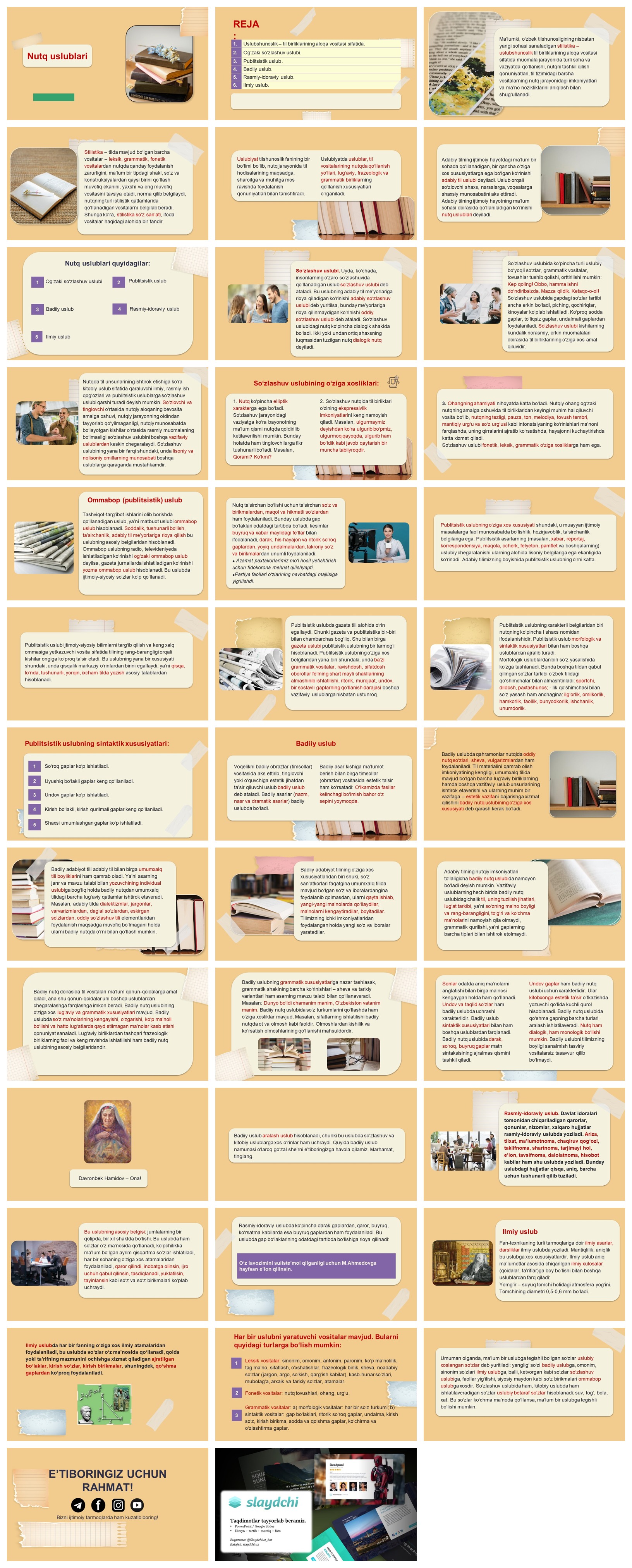 Nutq-uslublari.