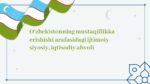 O‘ZBEKISTONNING MUSTAQILLIKKA ERISHISHI ARAFASIDAGI IJTIMOIY SIYOSIY_001