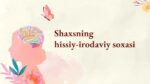SHAXSNING HISSIY-IRODAVIY SOXASI_001