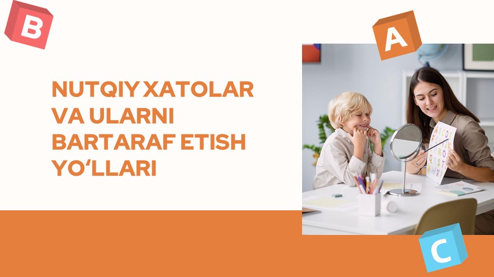 Nutqiy xatolar va ularni bartaraf etish yo‘llari_aks