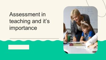 Assessment in teaching and it’s importance