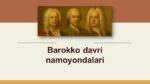 Barokko davri namoyondalari-main-slaydchi