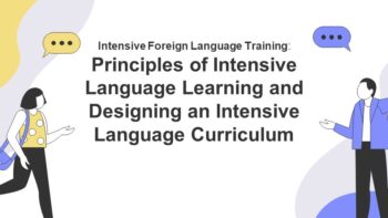 Intensive Foreign Language Training