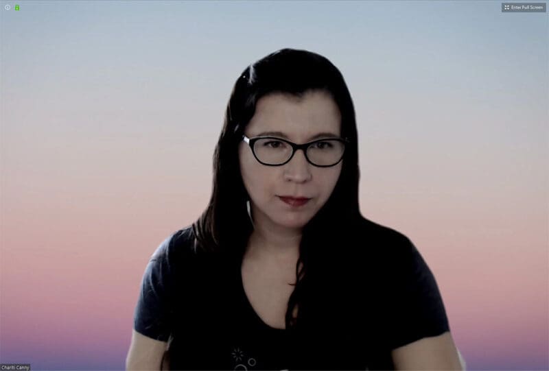 Men buni g'olib deb his qilyapman. Gradient unga biroz chuqurlik beradi, lekin fon tafsilotlarining etishmasligi videoda yaxshi saqlanadi. Unsplash.com saytida Sezar Kouto tomonidan yaratilgan fon.