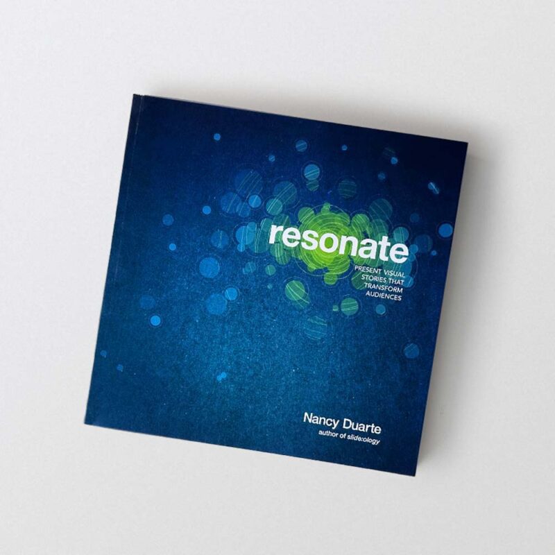 Rezonans muqovasi: Nensi Duarte tomonidan tomoshabinlarni o'zgartiradigan vizual hikoyalarni taqdim eting.