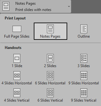 PowerPoint chop etish imkoniyatlari