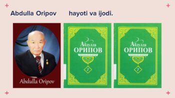 Abdulla Oripov hayoti va ijodi (6)