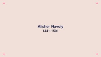 Alisher Navoiy hayoti va ijodi (5) mavzusidagi PPTX taqdimot muqovasi