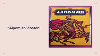 Alpomish dostoni (2) mavzusidagi PPTX taqdimot muqovasi