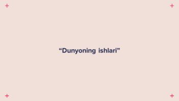 Dunyoning ishlari (O'tkir Hoshimov)