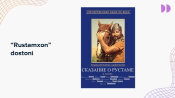 Rustamxon dostoni (2) mavzusidagi PPTX taqdimot muqovasi