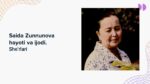 Saida Zunnunova hayoti va ijodi (3)