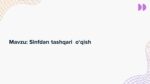 Sinfdan tashqari o'qish Prosper Merime