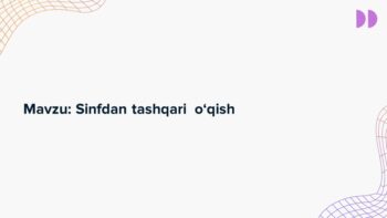 Sinfdan tashqari o'qish Prosper Merime mavzusidagi PPTX taqdimot muqovasi