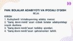 Xudoyberdi To'xtaboyevning Sariq devni minib asari tahlili