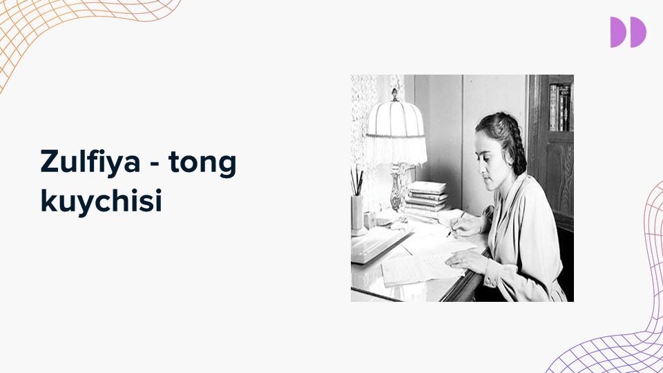 Zulfiya – tong kuychisi_main Zulfiya – tong kuychisi