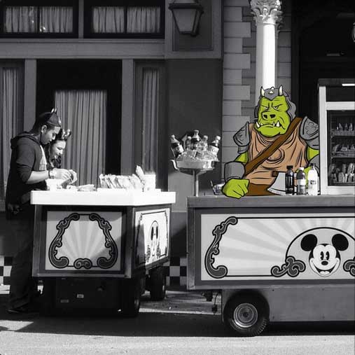 Disneydagi Yulduzli urushlar qahramoni