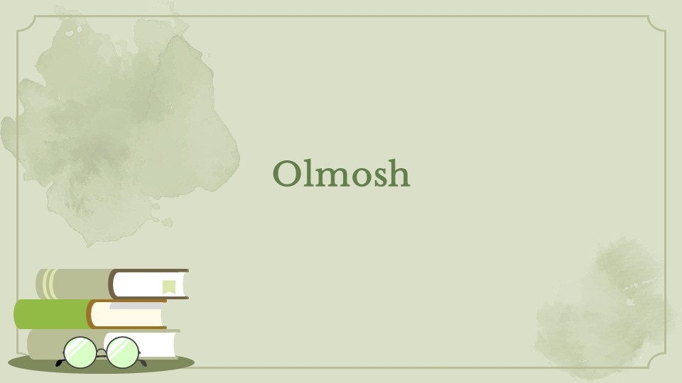 Olmosh mustaqil so'z turkumi morfemika_main Olmosh mustaqil so'z turkumi morfemika