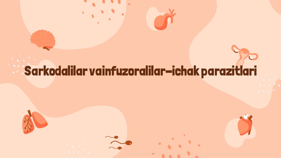Sarkodalilar va infuzoriyalar ichak parazitlari_main Sarkodalilar va infuzoriyalar ichak parazitlari