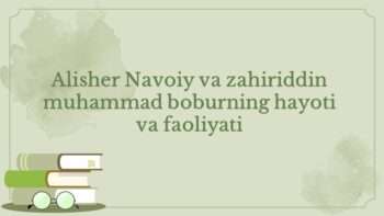 Sharq allomalari ilmiy merosi