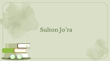 Sulton Jo’ra