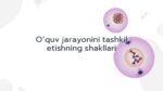 Asalarichilikda o‘quv jarayonini tashkil etish shakllari_main