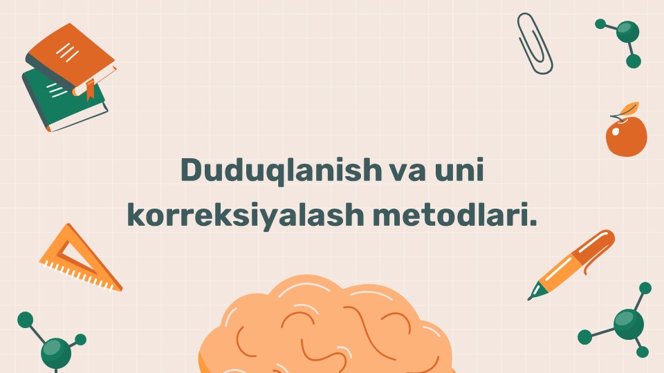 Duduqlanish va uni korreksiyalash metodlari_main Duduqlanish va uni korreksiyalash metodlari