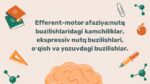 Efferent motor afaziya nutq buzilishlari