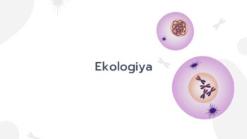 Ekologiya fani va uning asosiy vazifalari