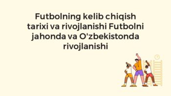 Futbol tarixi va rivojlanishi