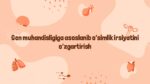 Gen muhandisligi asosida o'simlik irsiyatini o'zgartirish