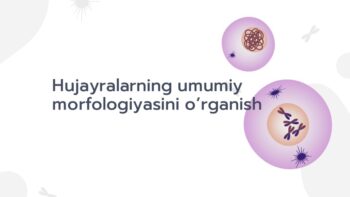 Hujayra morfologiyasi va nazariyasi