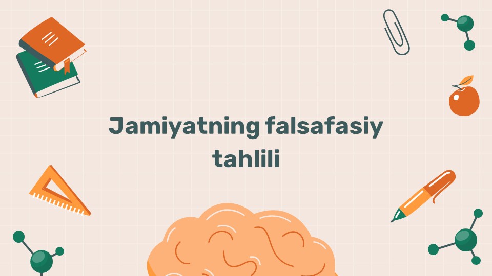 Jamiyatning falsafasiy tahlili_main Jamiyatning falsafasiy tahlili