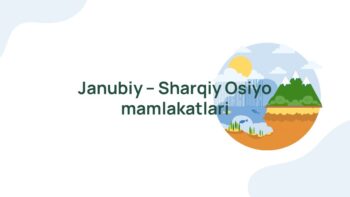 Janubiy-Sharqiy Osiyo mamlakatlari geografiyasi