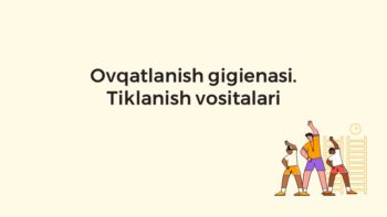 Kurashchilarda ovqatlanish gigienasi va tiklanish vositalari