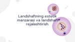 Landshaft rejalashtirishda ekologik yondashuv