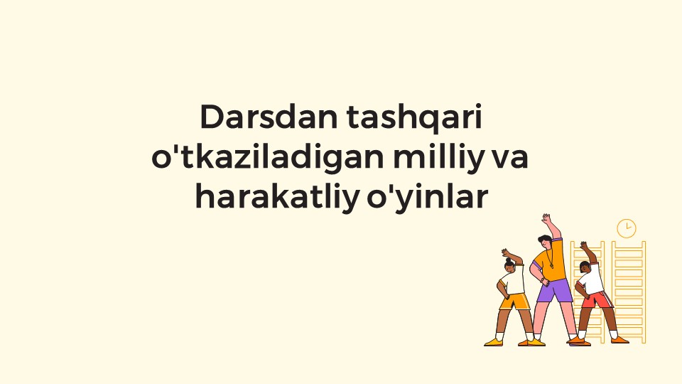 Milliy va harakatli o'yinlar taqdimoti_main Milliy va harakatli o'yinlar taqdimoti