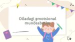 Oiladagi emotsional munosabatlar va inqirozlar