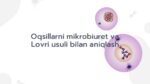 Oqsillarni mikrobiuret va Lovri usuli bilan aniqlash