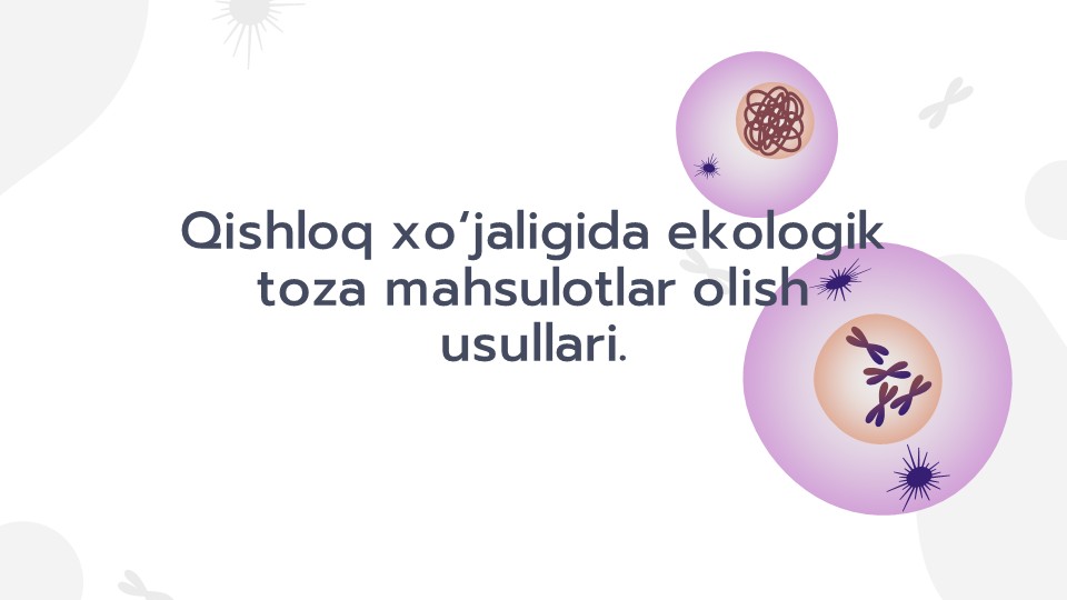 Organik qishloq xo‘jaligi mahsulotlari usullari_main Organik qishloq xo‘jaligi mahsulotlari usullari