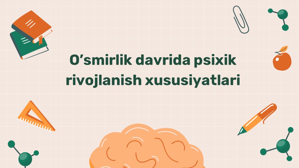 O'smirlik davri psixologiyasi_main O'smirlik davri psixologiyasi