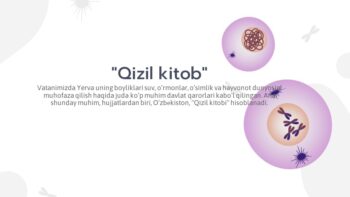 O'zbekiston Qizil kitobi tarixi va turlari