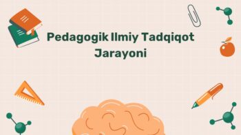 Pedagogik ilmiy tadqiqot jarayoni bosqichlari