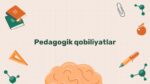 Pedagogik qobiliyatlar psixologiyasi