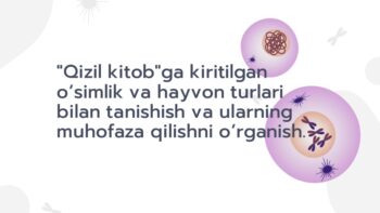 Qizil kitob turlari va muhofazasi